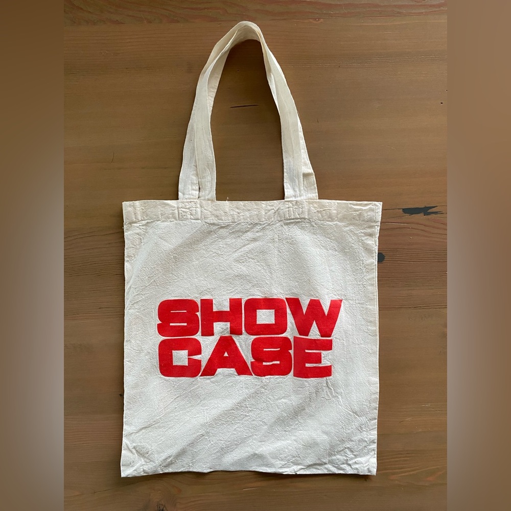 Show Case canvas tote